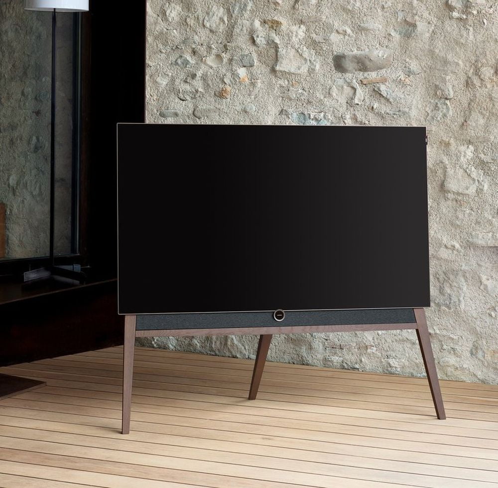 Loewe Bild 5 OLED - design, dřevo