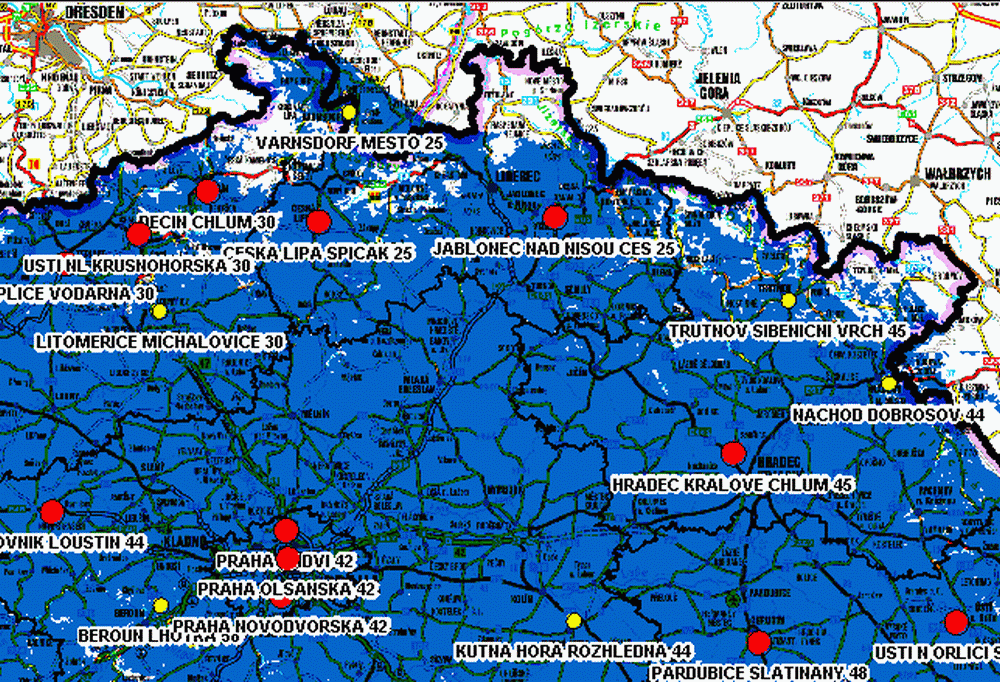 Multiplex 4 - pokrytí, leden 2016