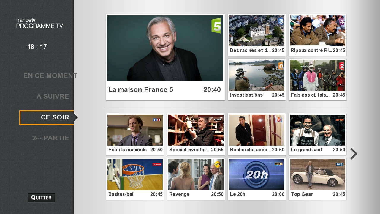 Hybridní vysílání veřejnoprávní televize France 3
