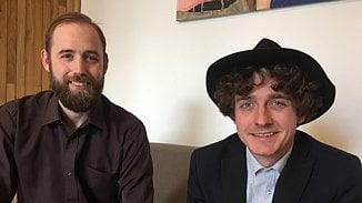 Martin Kotek (vlevo) a Jakub Stejskal, Czech VR Fest