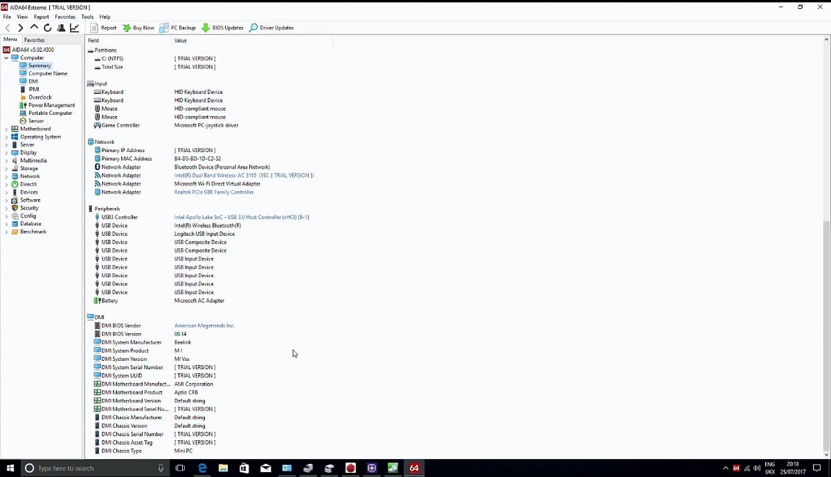 Software AIDA 64 Extreme