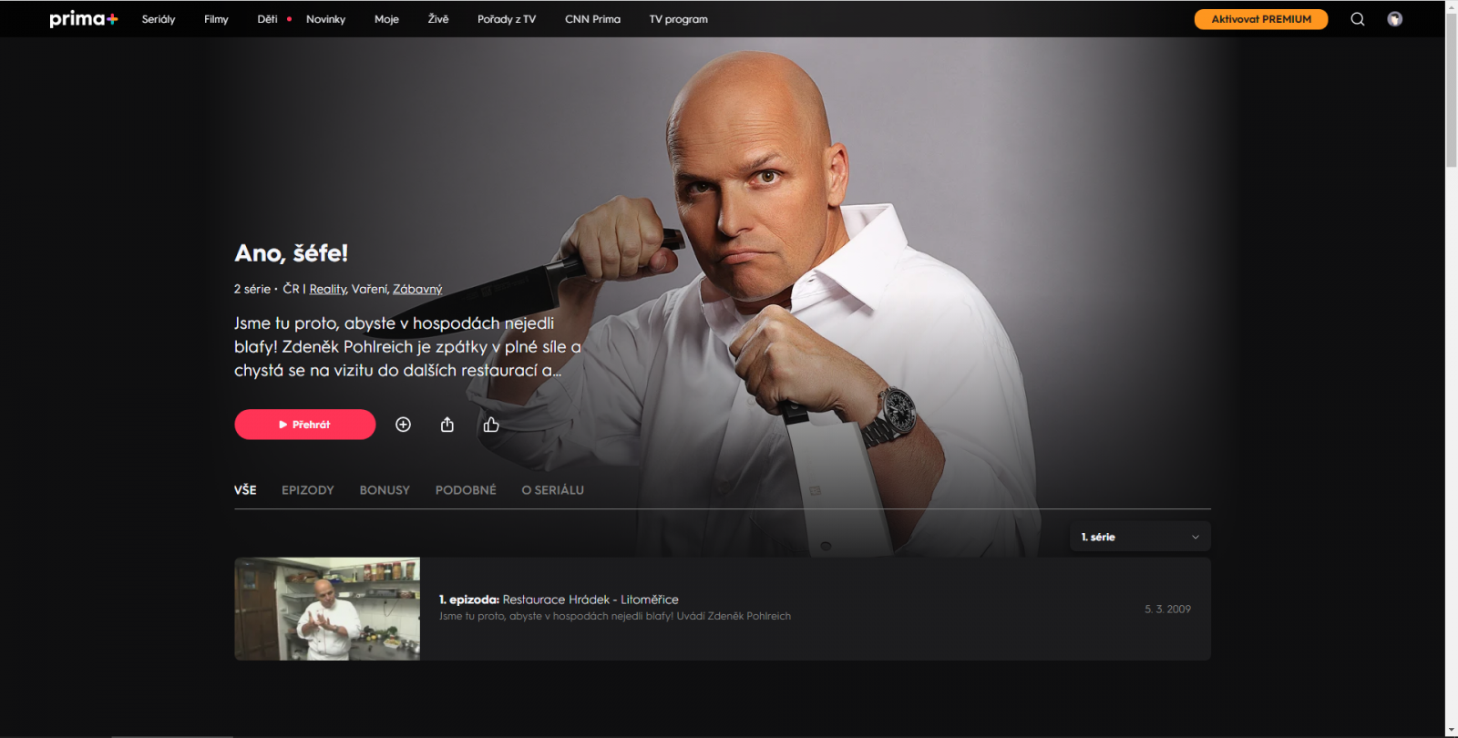 Ano, šéfe! na Prima+