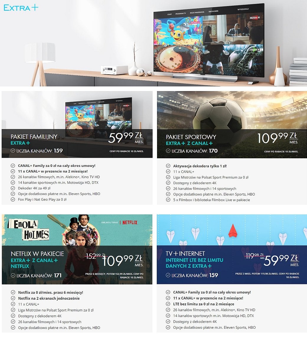 Nabídka Canal+ Polsko