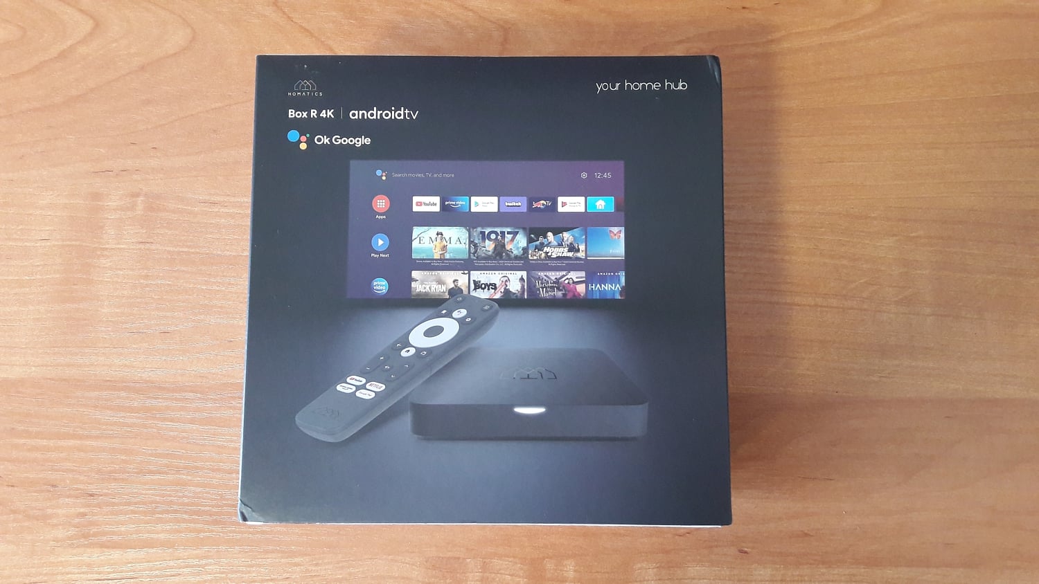 Rozbalení přístroje Homatics Box R