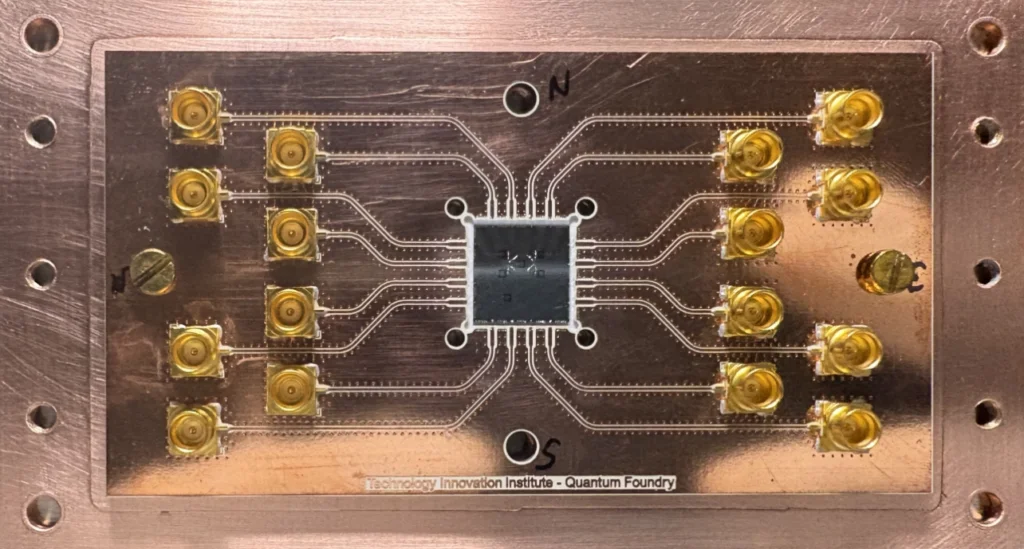 Supervodivý kvantový procesor TII