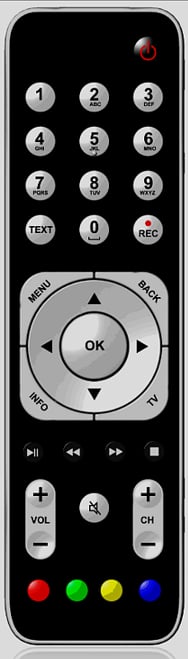 Motorola VIP 1003 - dálkové ovladače