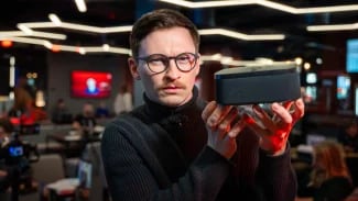 Mikýř s televizním boxem od Vodafone