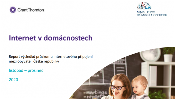 Internet v domácnostech 2020