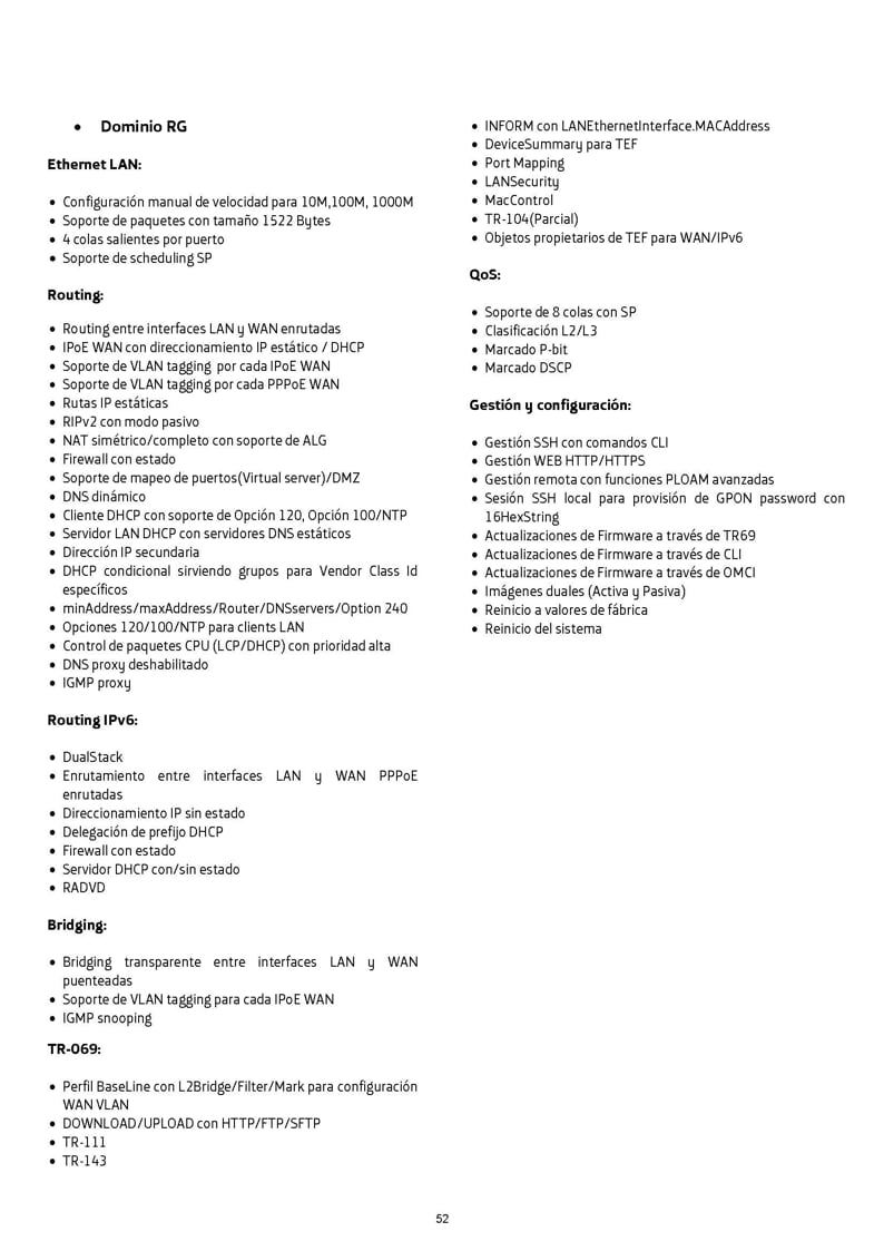 HGU technická specifikace