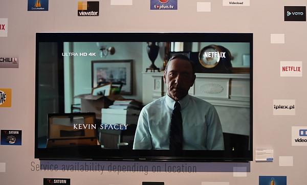 Panasonic - Netlix 4K HD - seriál House of Cards.