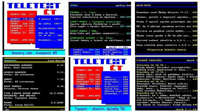 Teletext - Česká televize