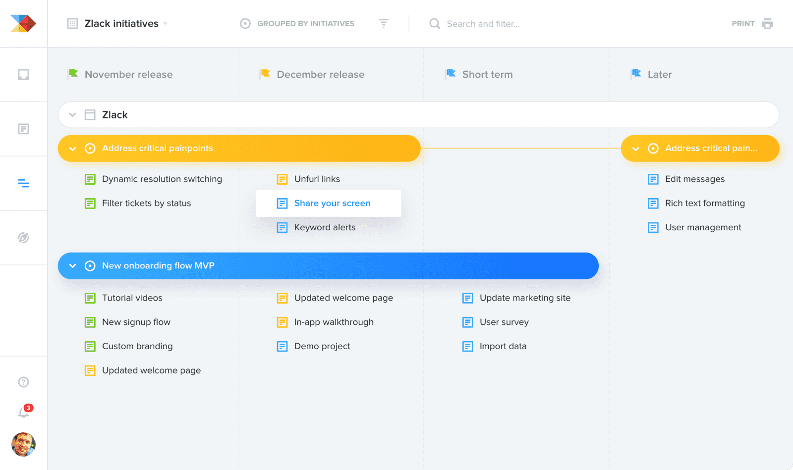 Jak vypadá česká SaaS aplikace ProductBoard
