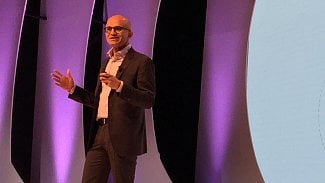 Satya Nadella v Praze