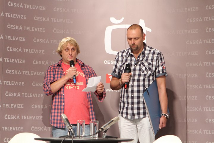 Tisková konference České televize, 9. srpna 2012