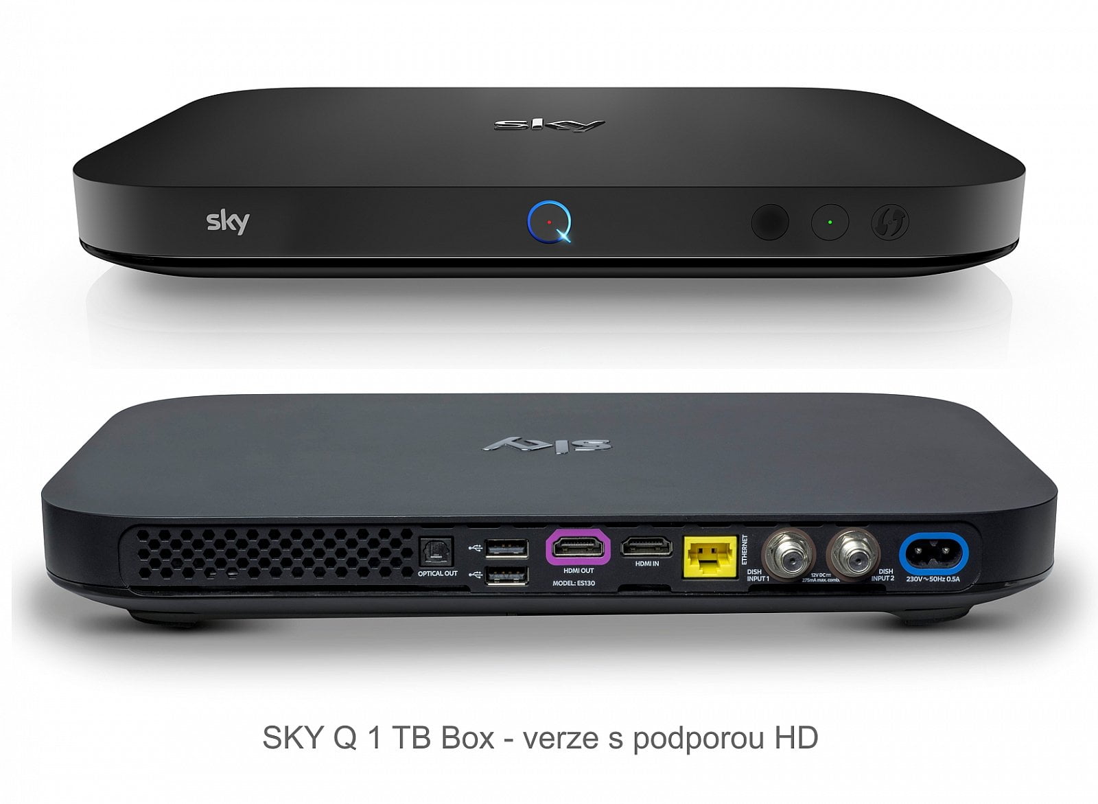 Britské přístroje pro Sky Q