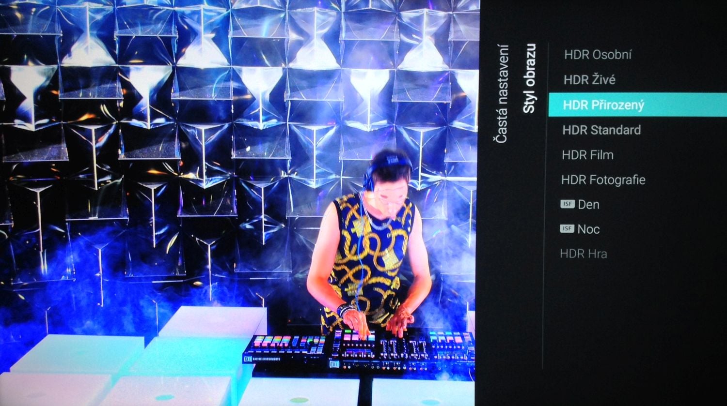 Astra vysílání 4K HDR - Philips 43PUS6561