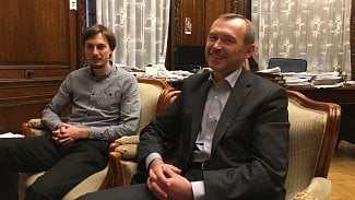 Pavel Laube (vlevo) a Jaromír Konderla (vpravo).