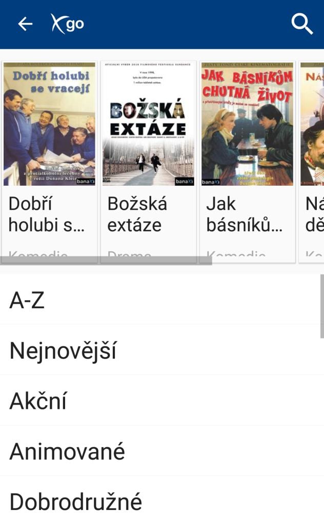 Skylink - Filmy a seriály