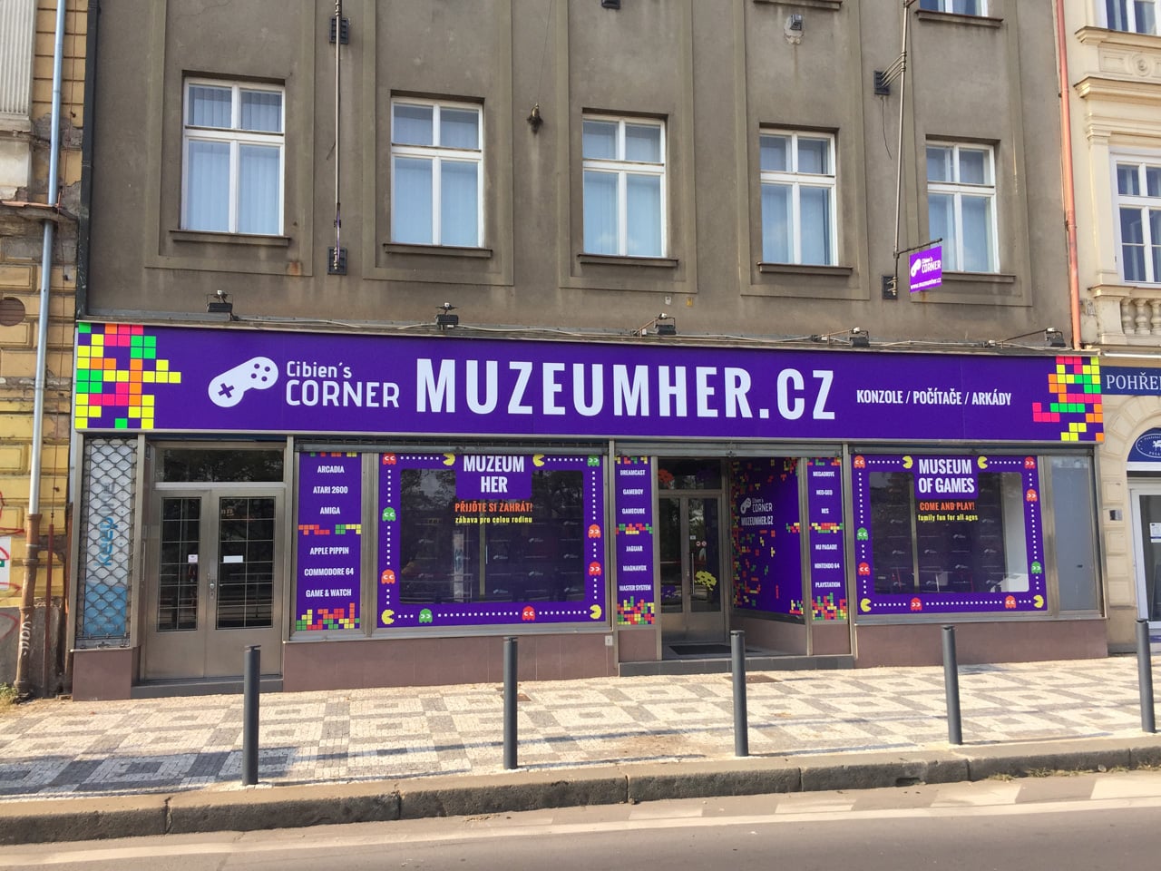 Cibien´s Corner: Muzeum her v Praze