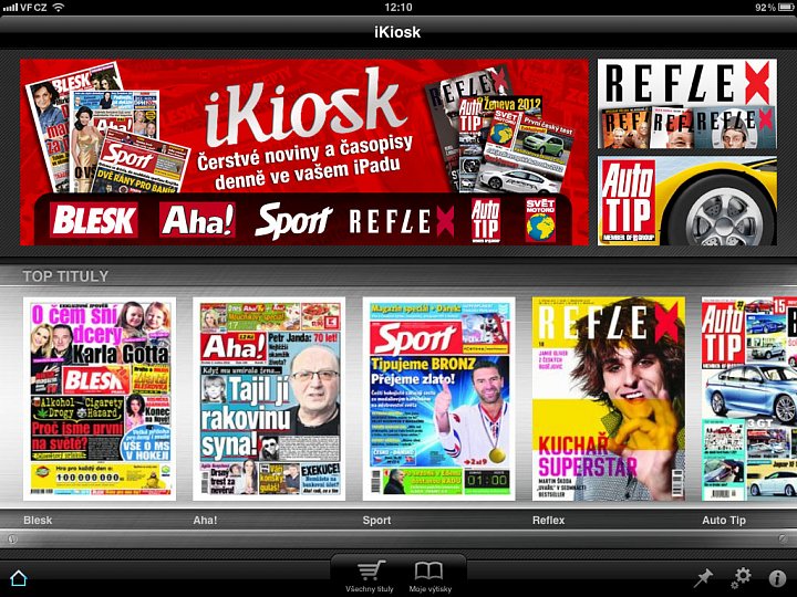iKiosk na iPadu