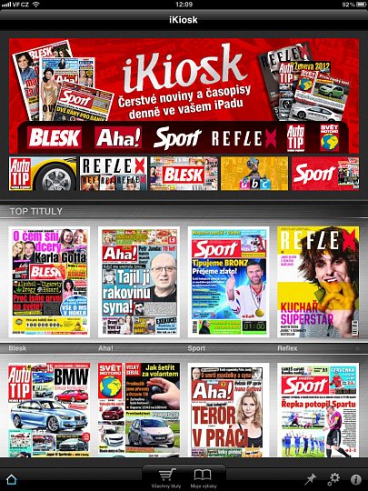 iKiosk na iPadu