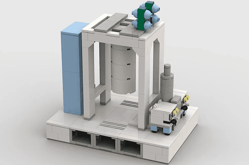 Návrh stavebnice Lego ve formě kvantového počítače od IBM