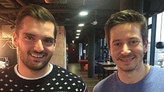 Lubo Smid (vlevo) a David Semerád, STRV