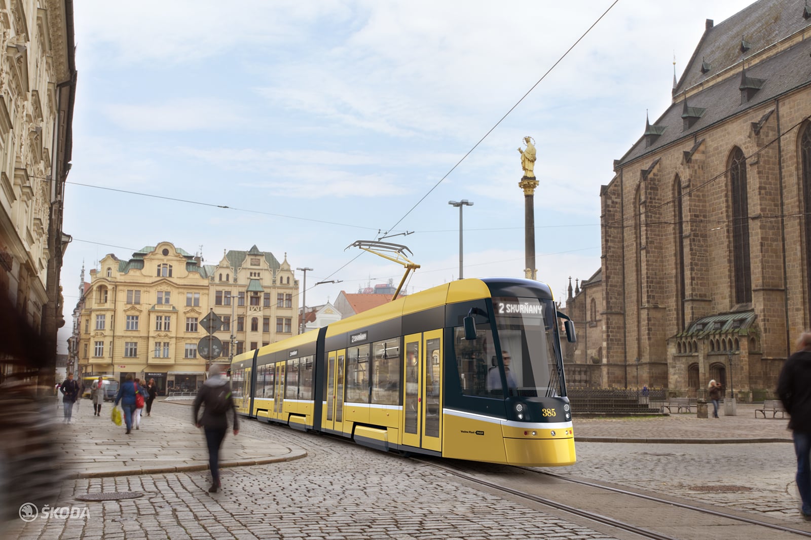 Autonomní tramvaje v Plzni