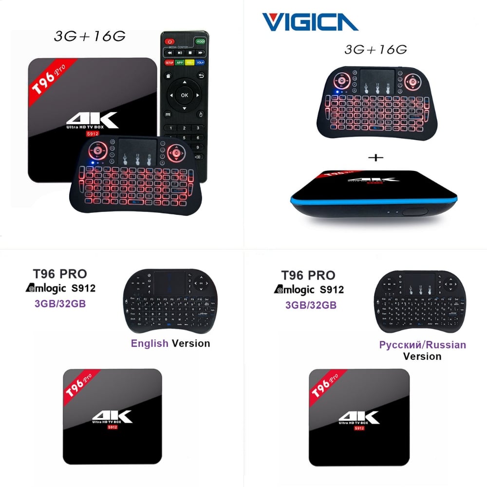 T 96 Pro + různé příplatkové periférie