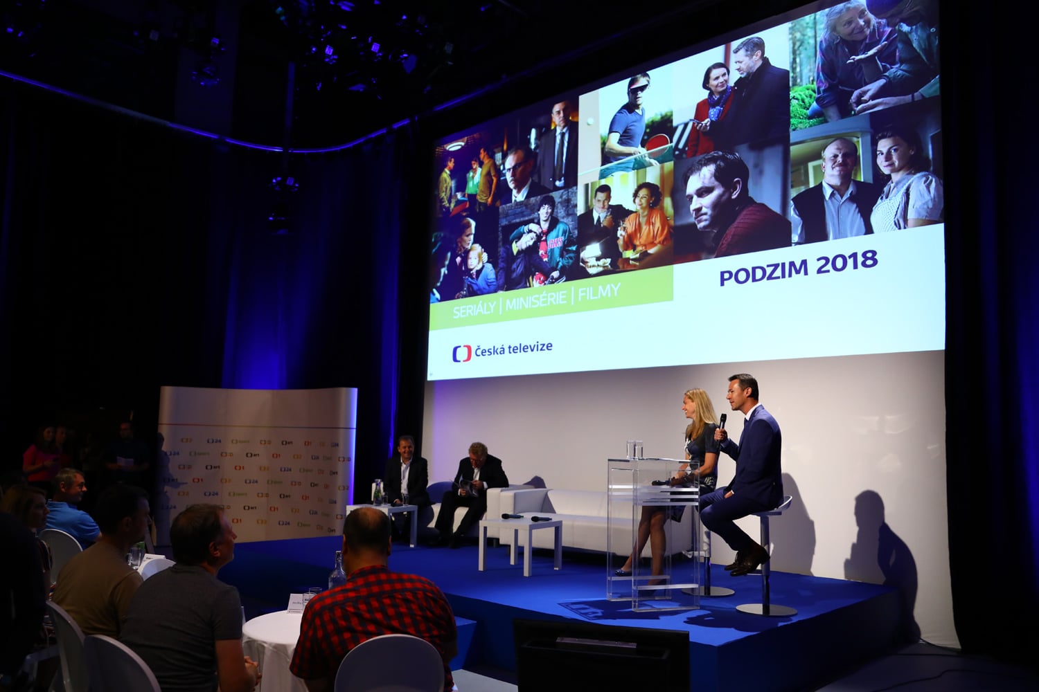 Tisková konference České televize - seriály/podzim 2018