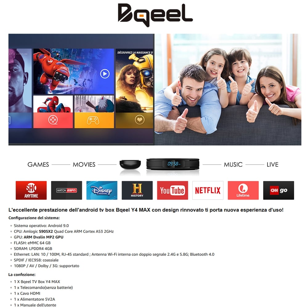 Bqeel - Produktové listy Amazon