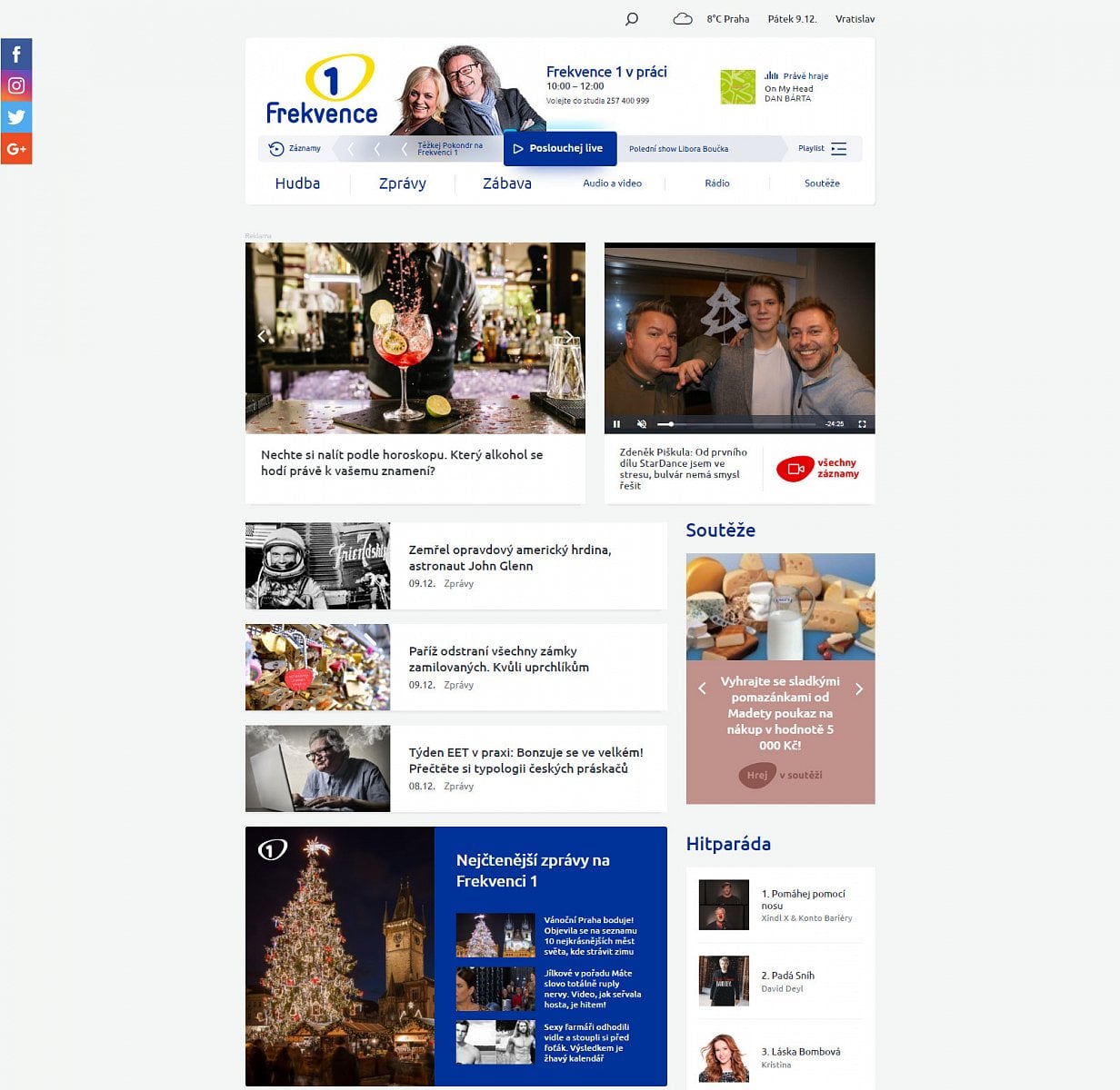Nový web Frekvence 1