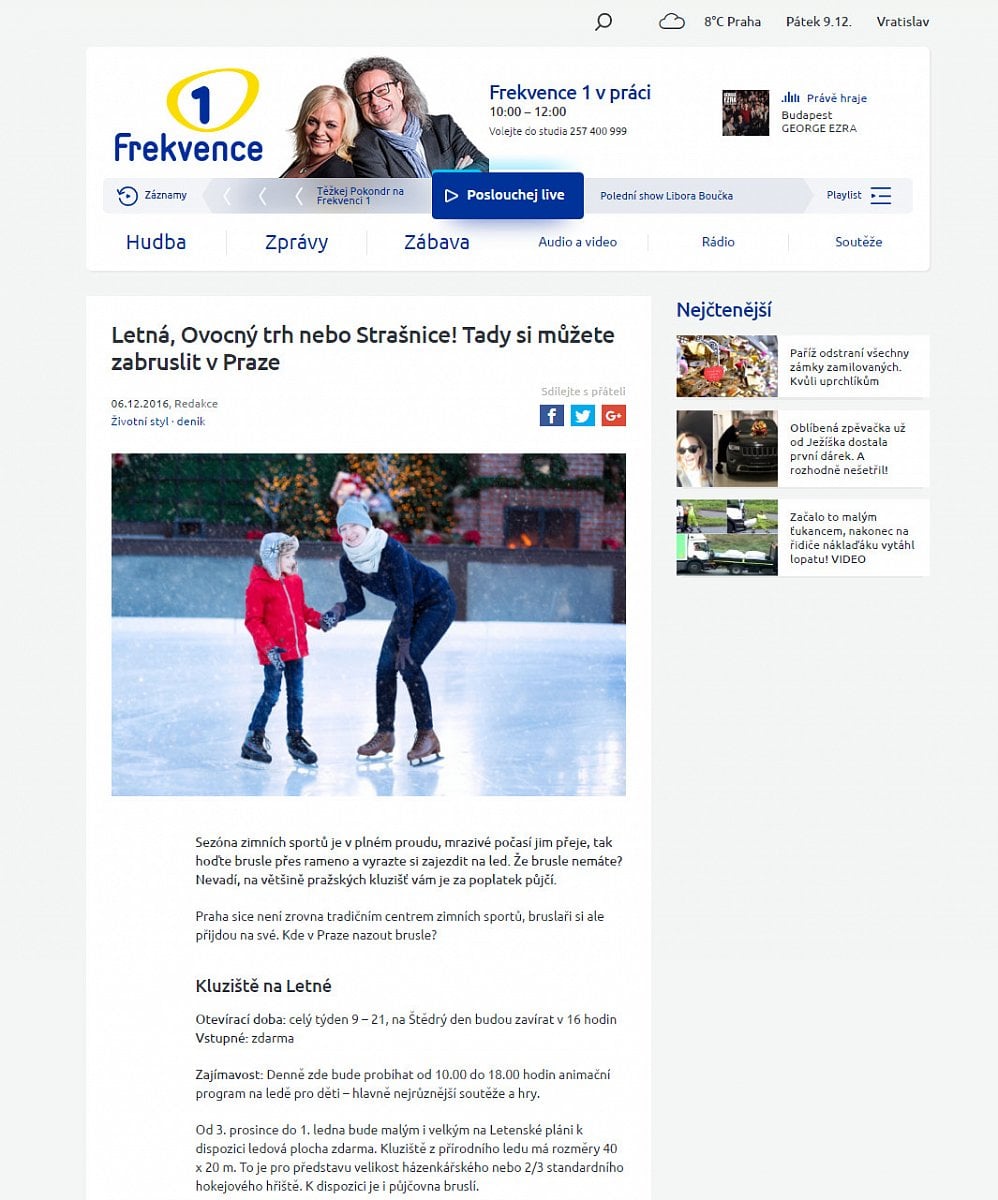 Nový web Frekvence 1