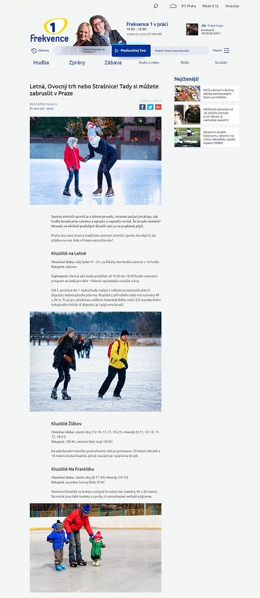 Nový web Frekvence 1