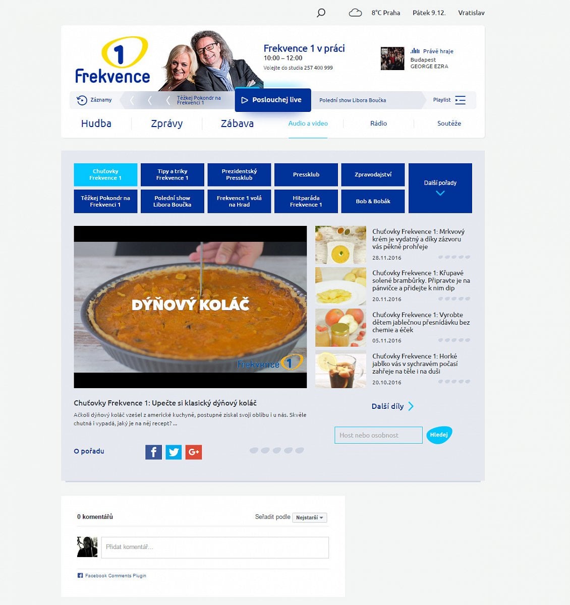 Nový web Frekvence 1