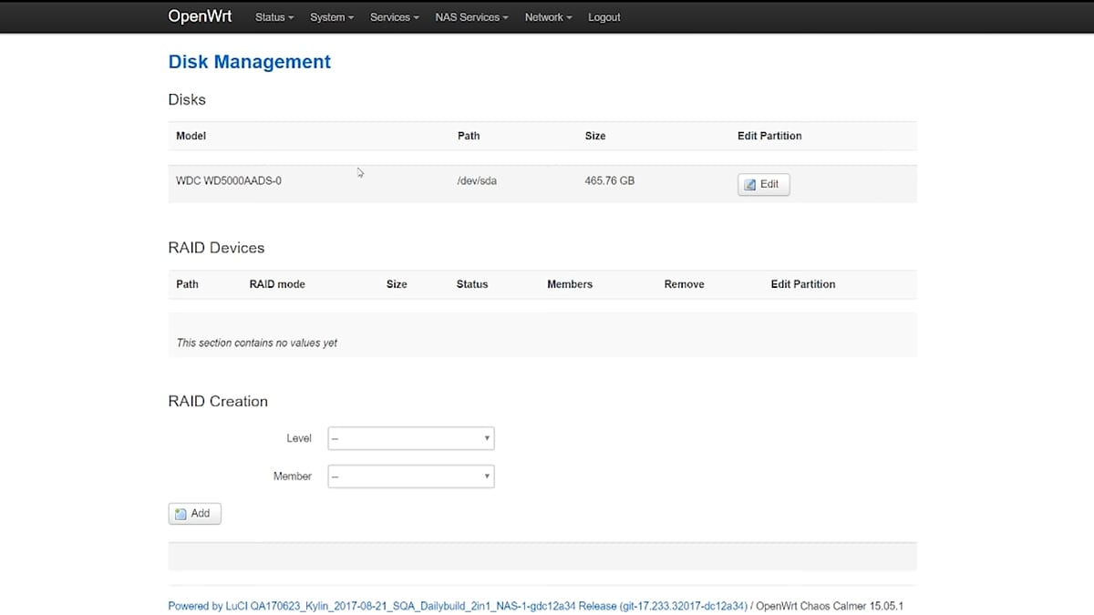 Zidoo X20 Pro - Nastavení OpenWRT