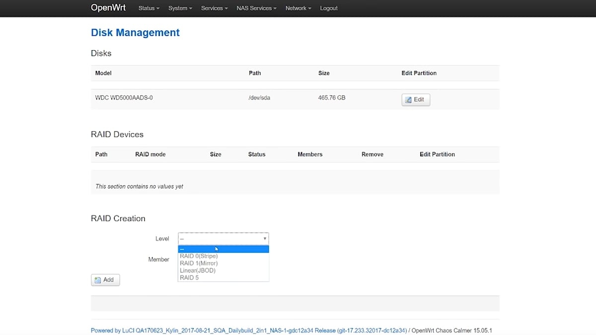 Zidoo X20 Pro - Nastavení OpenWRT