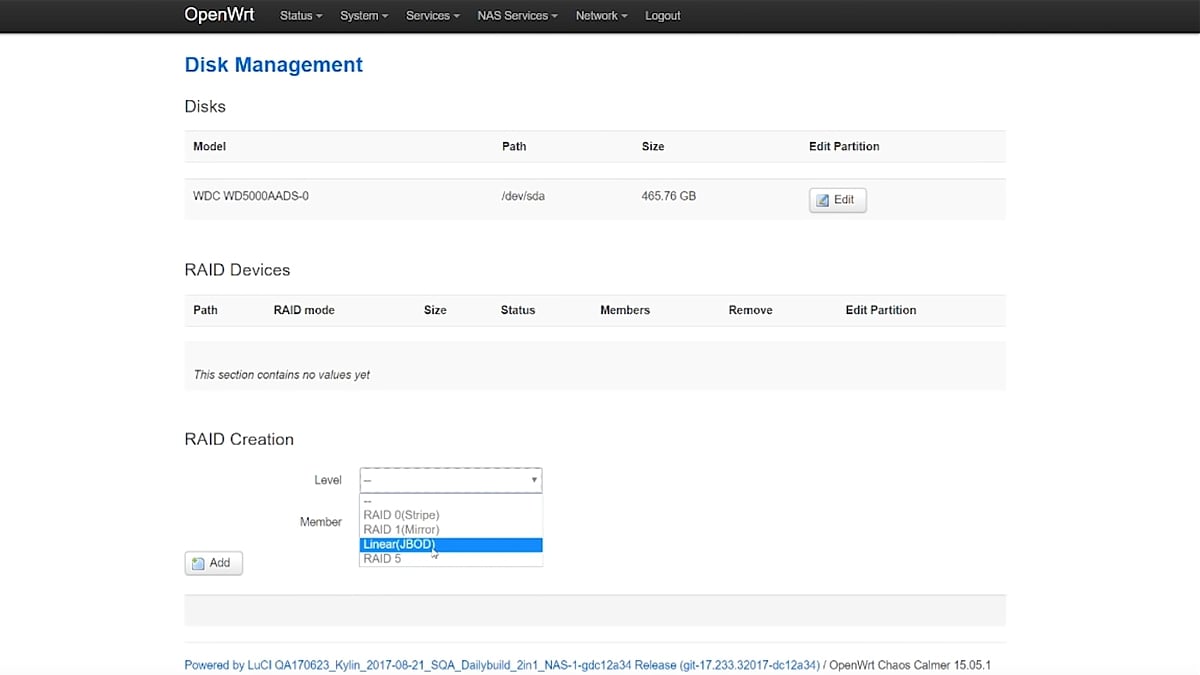 Zidoo X20 Pro - Nastavení OpenWRT