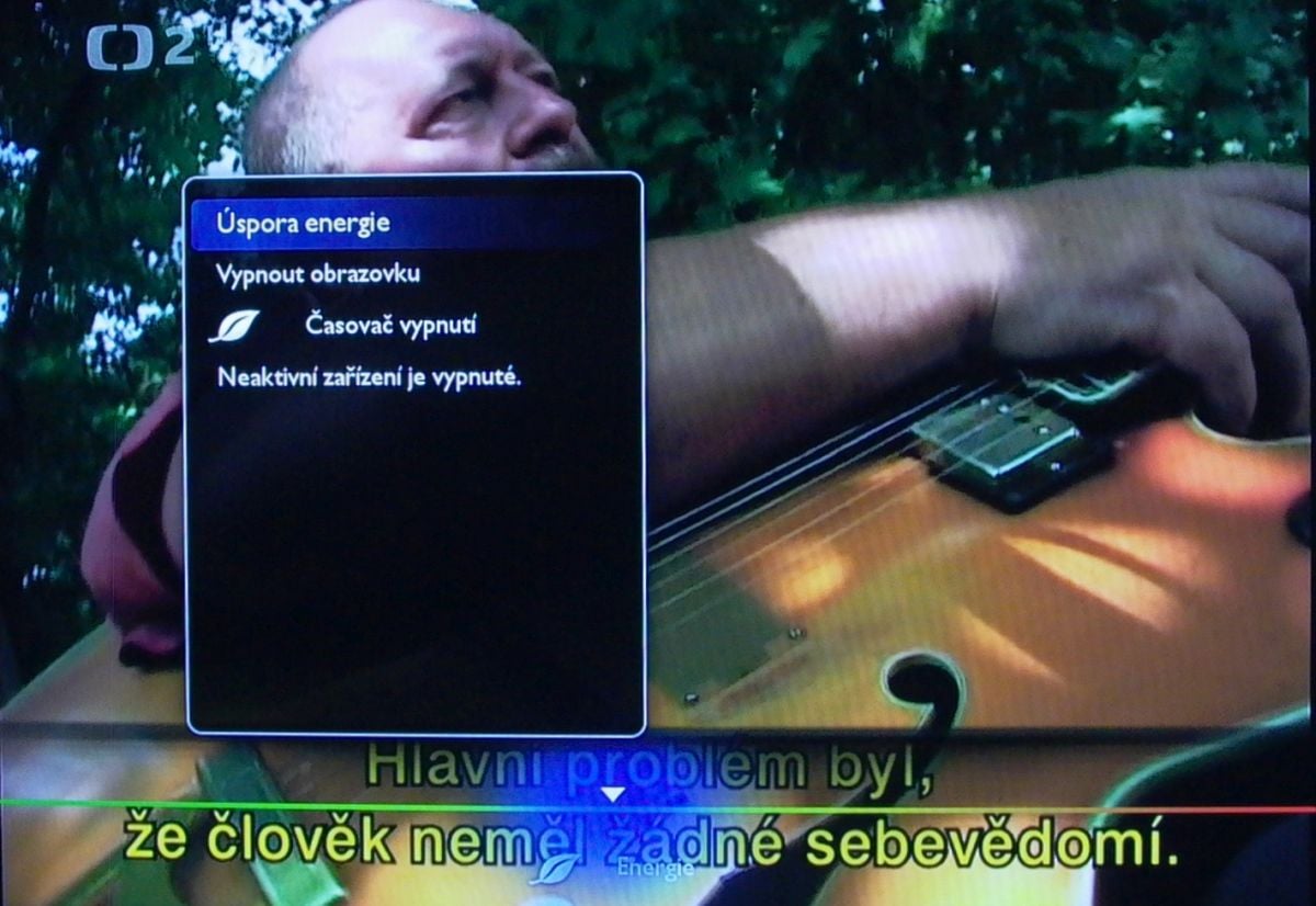 Philips 24PFS5231 – teletextová tlačítka