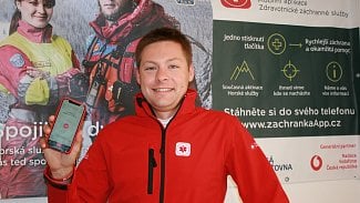 Zakladatel Záchranky Filip Maleňák.