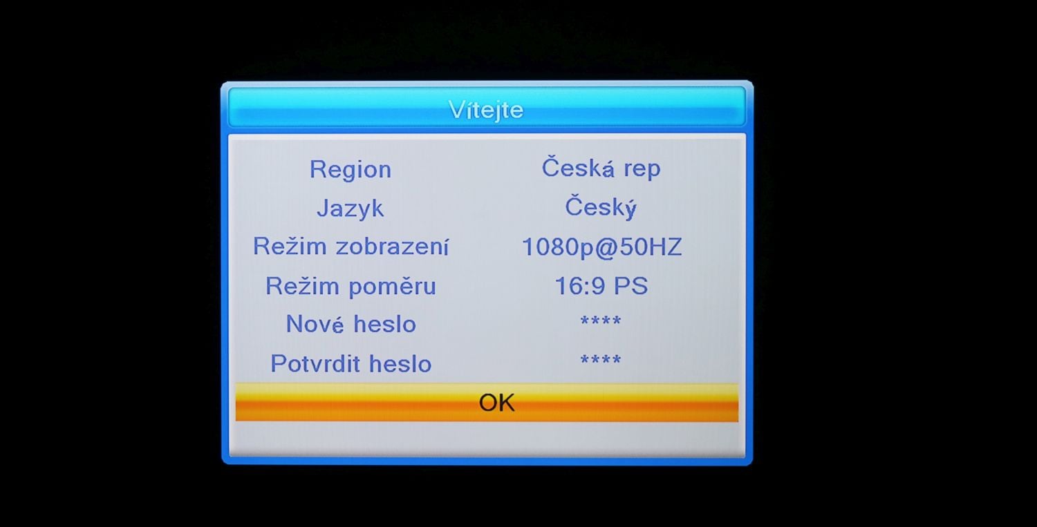 TeleSystem TS6820 T2 HEVC twin - instalace