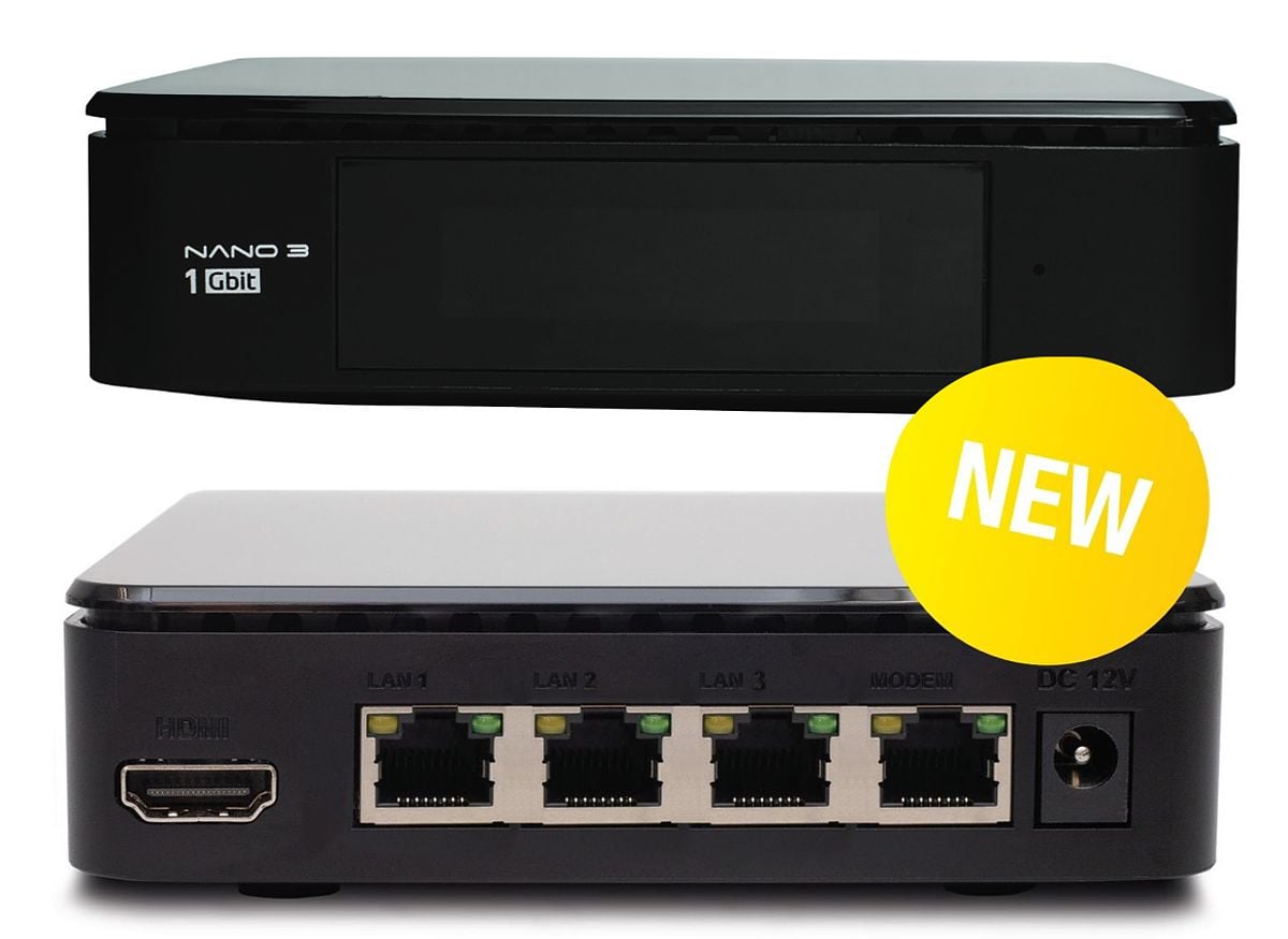 Nano 3 Giga – přední a zadní panel