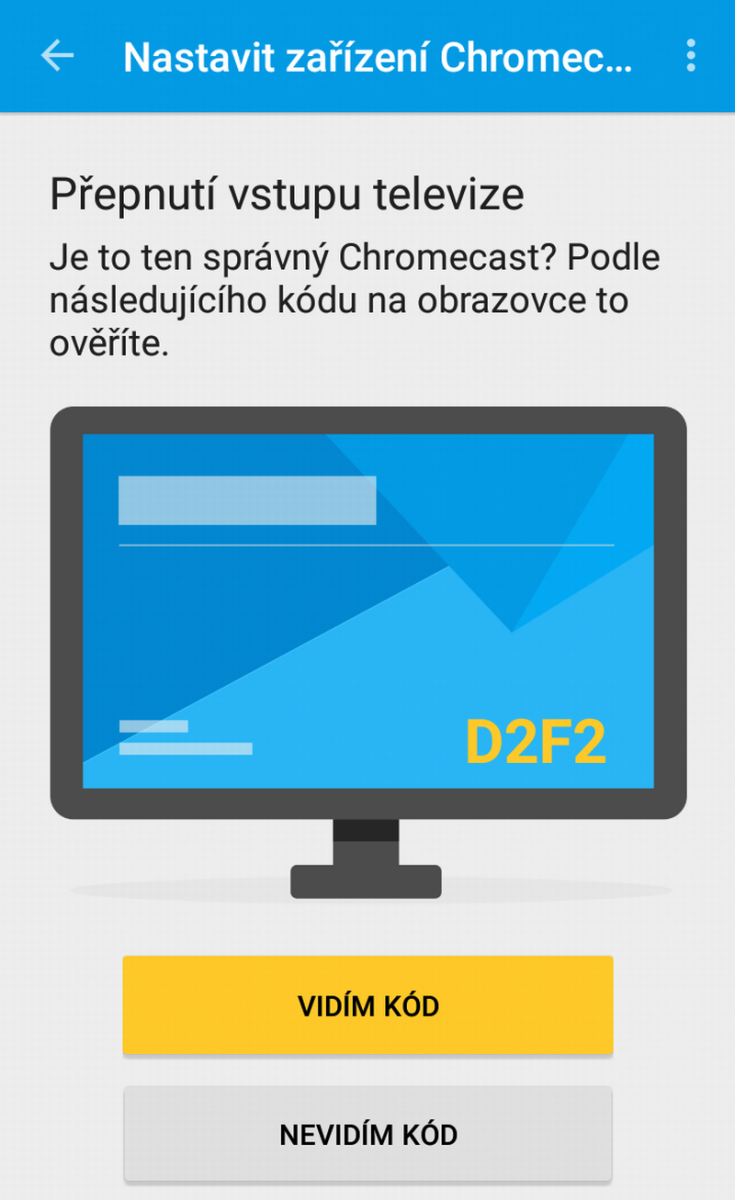 Google Chromecast (mobil) - instalace