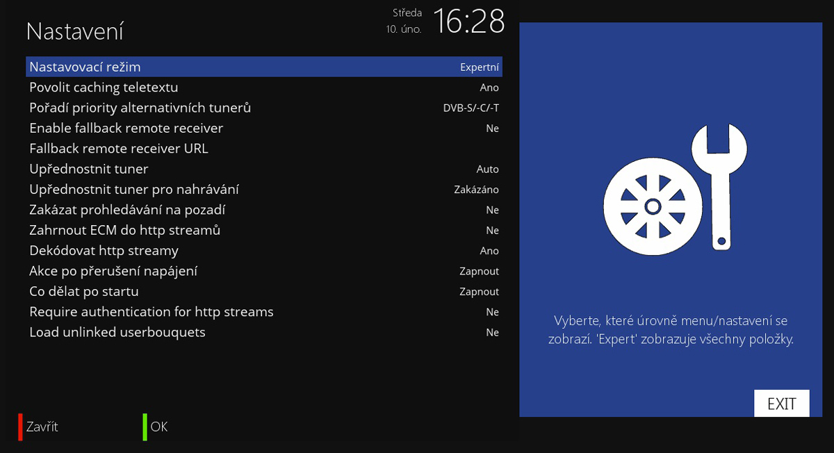 Linuxový přijímač Edision OS mini