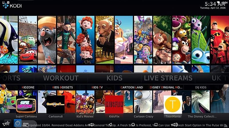 Originál uživatelského prostředí