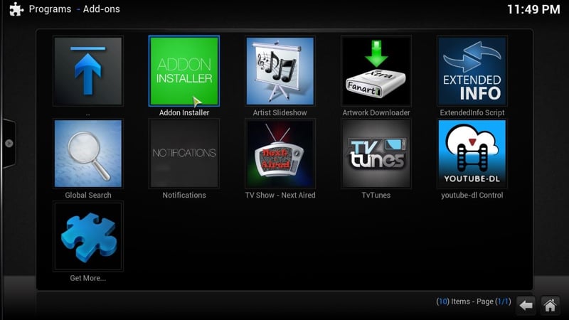 Originál uživatelského prostředí
