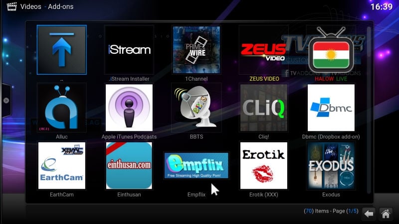 Originál uživatelského prostředí