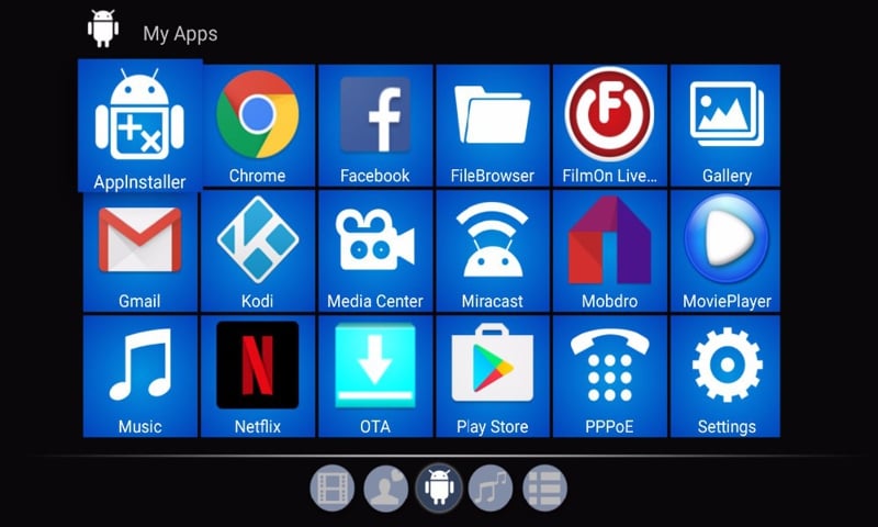 Originál uživatelského prostředí