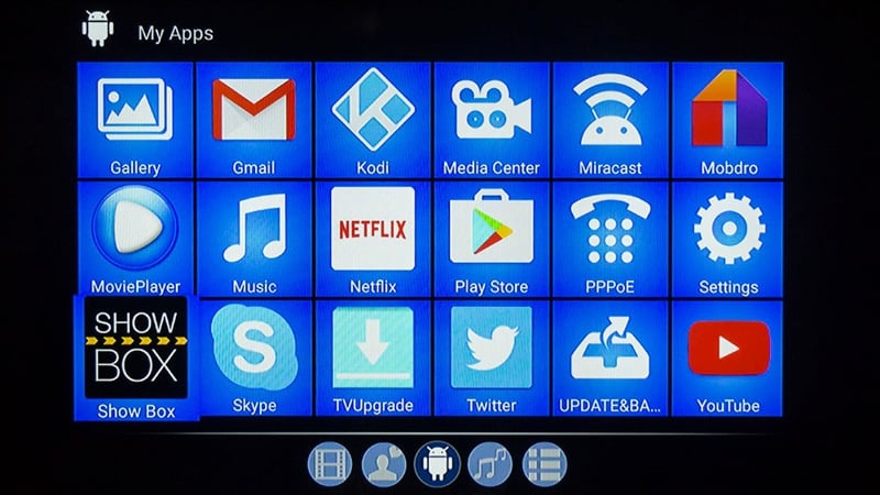 Originál uživatelského prostředí