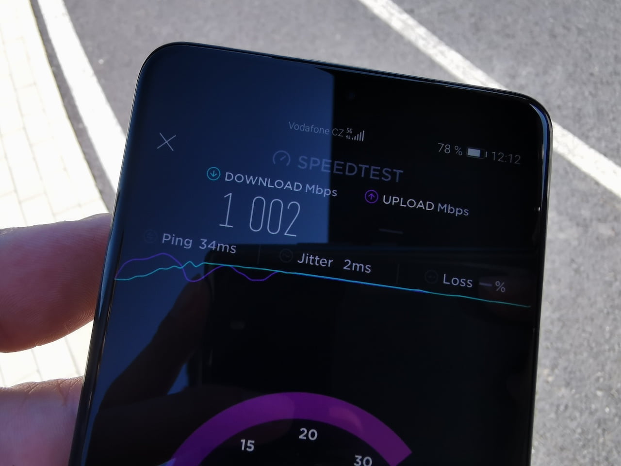 Testovací 5G síť Vodafonu v Karlových Varech